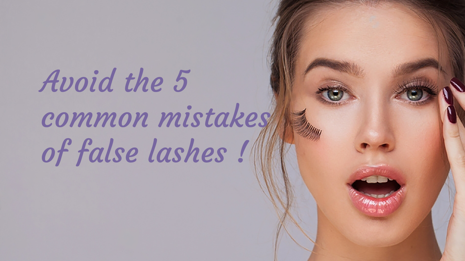 5 Common Mistakes Of False Lashes And How To Avoid Them Mona Eyelashes Blog Blog 5742