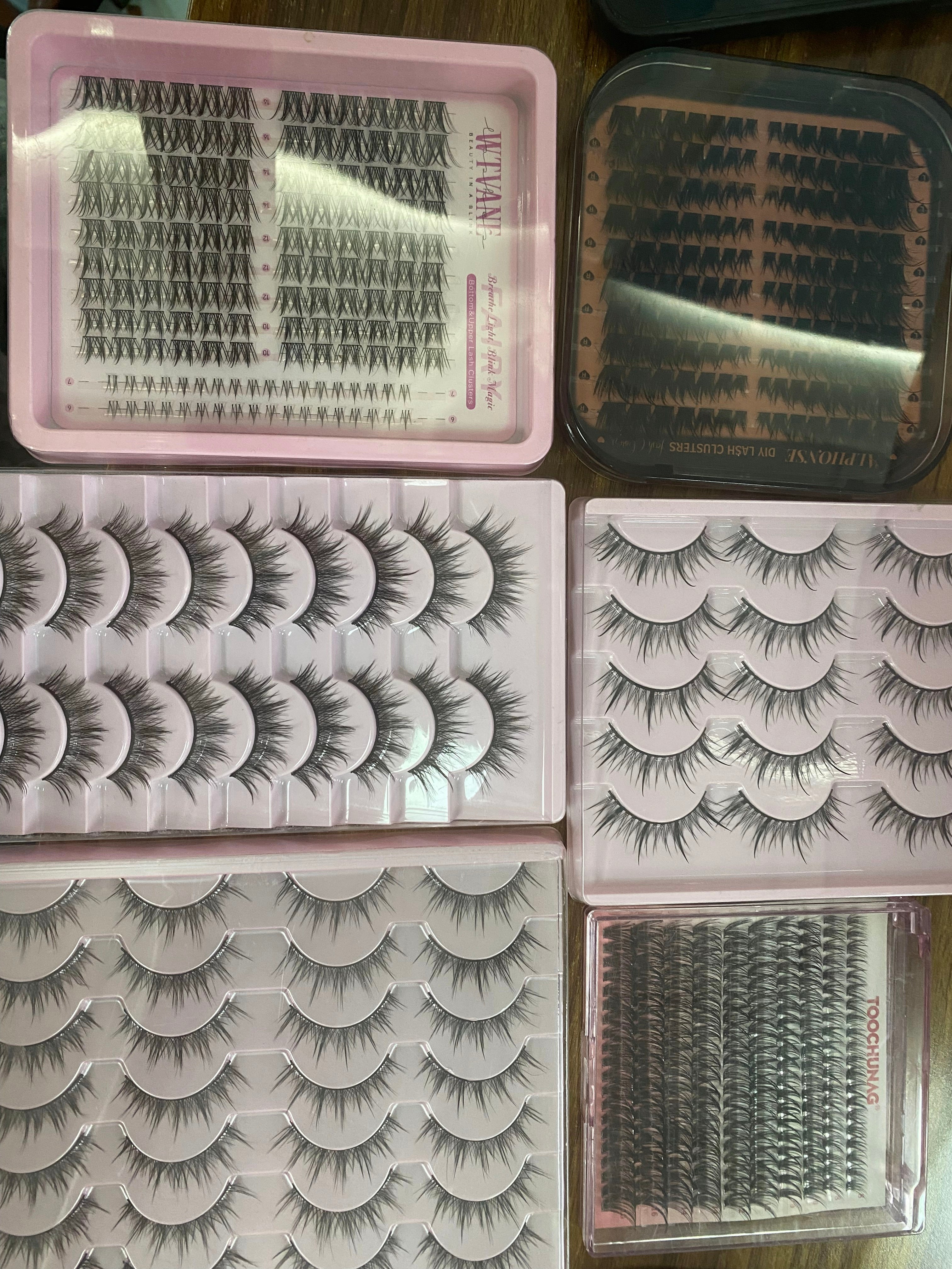 6 lashes