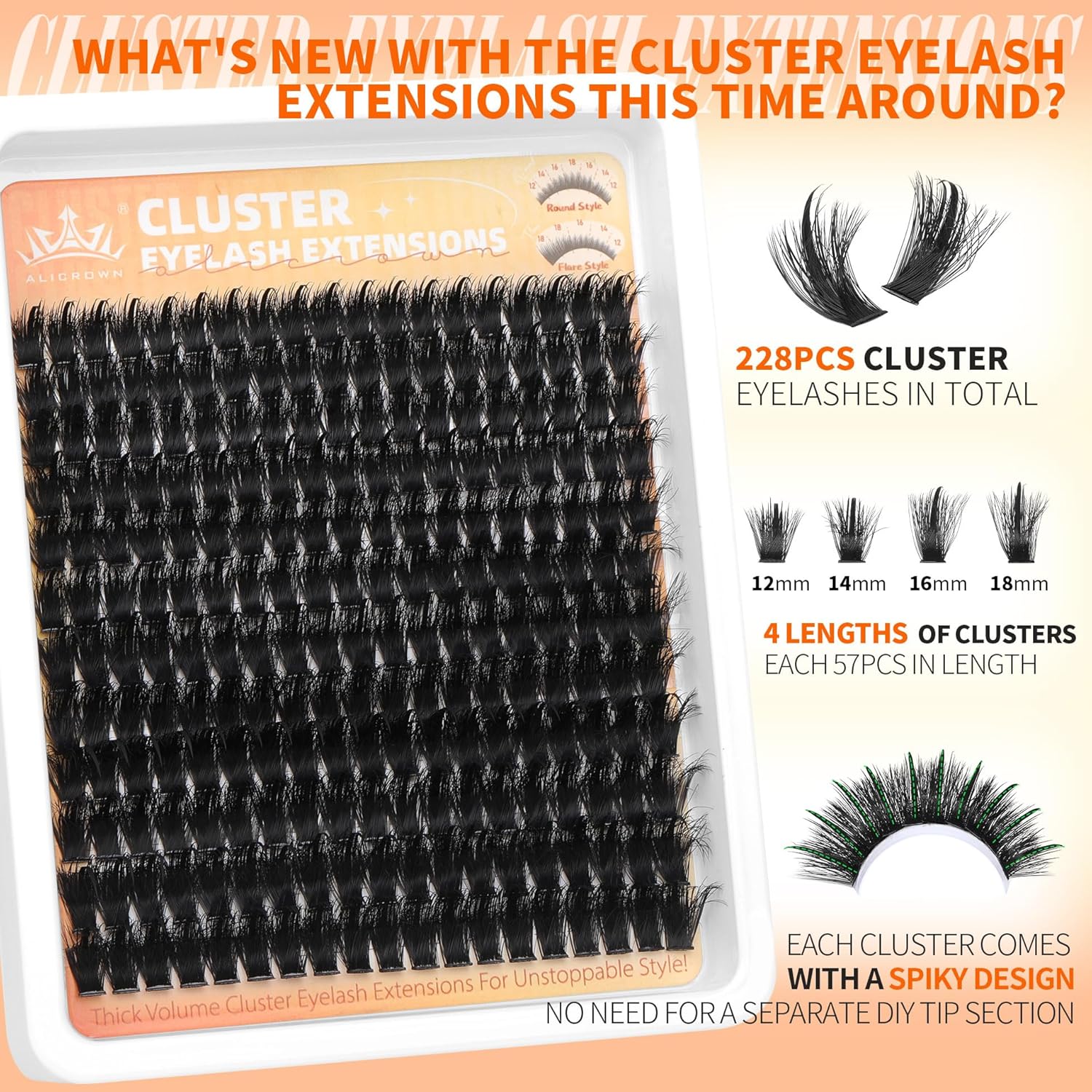 20 packs 3-150D(only lashes no glue)