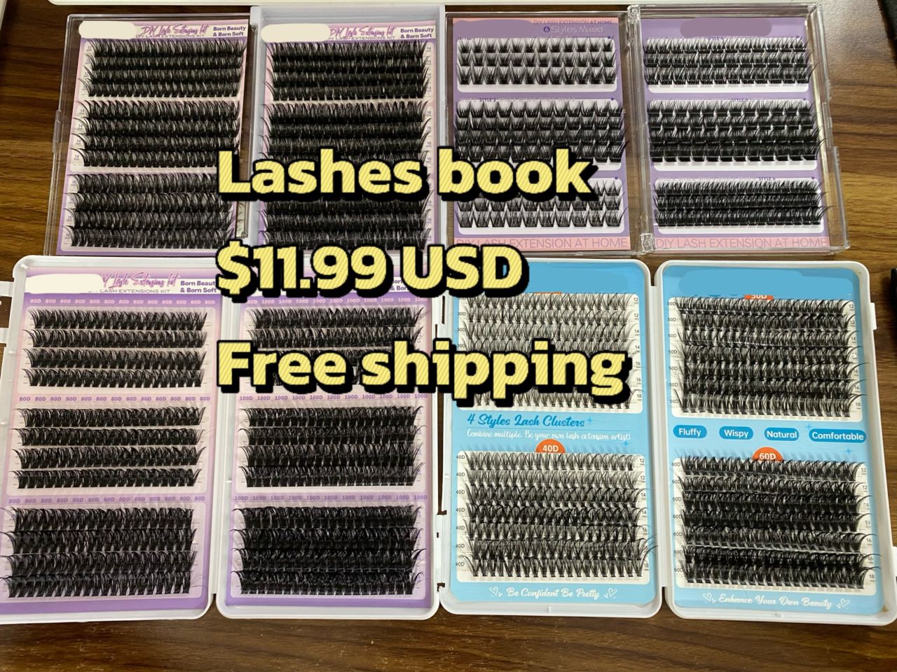 $11.99 for 4 packs lashes