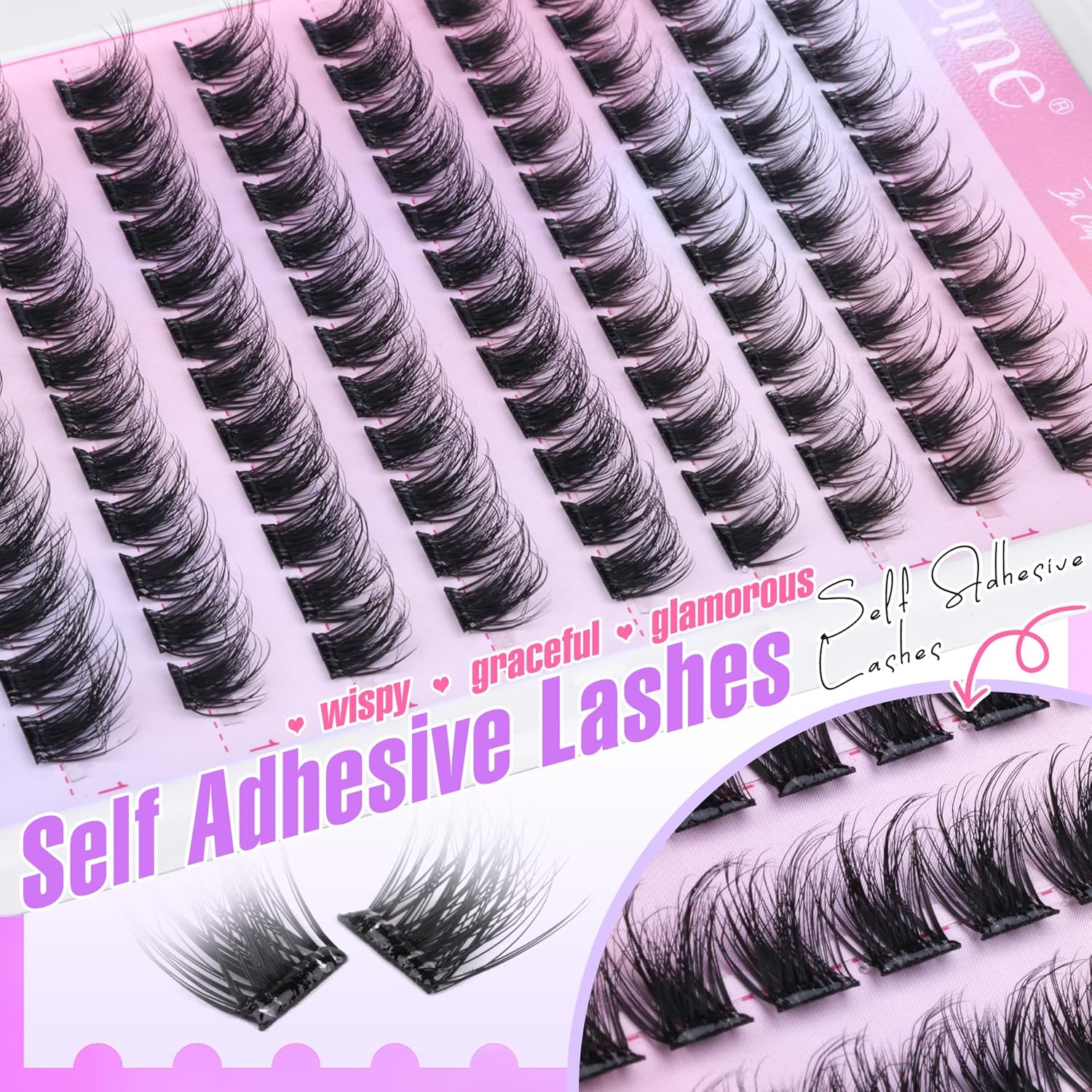 35-49W Zegaine Self Adhesive Eyelashes