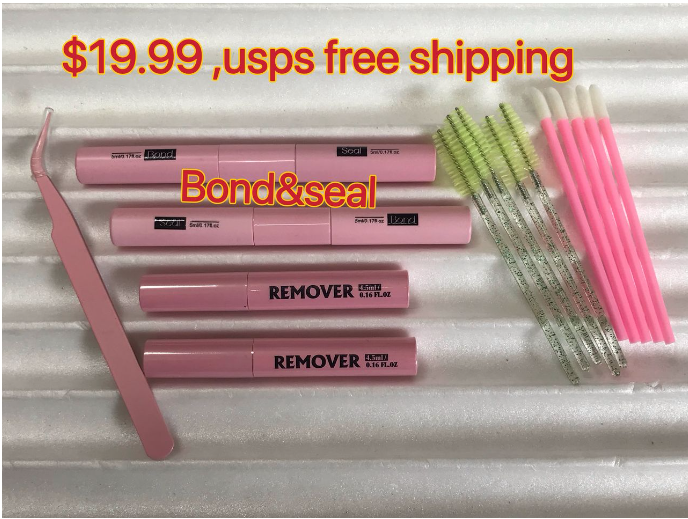 $19.99 for bond&seal +tweezers+remover+brush