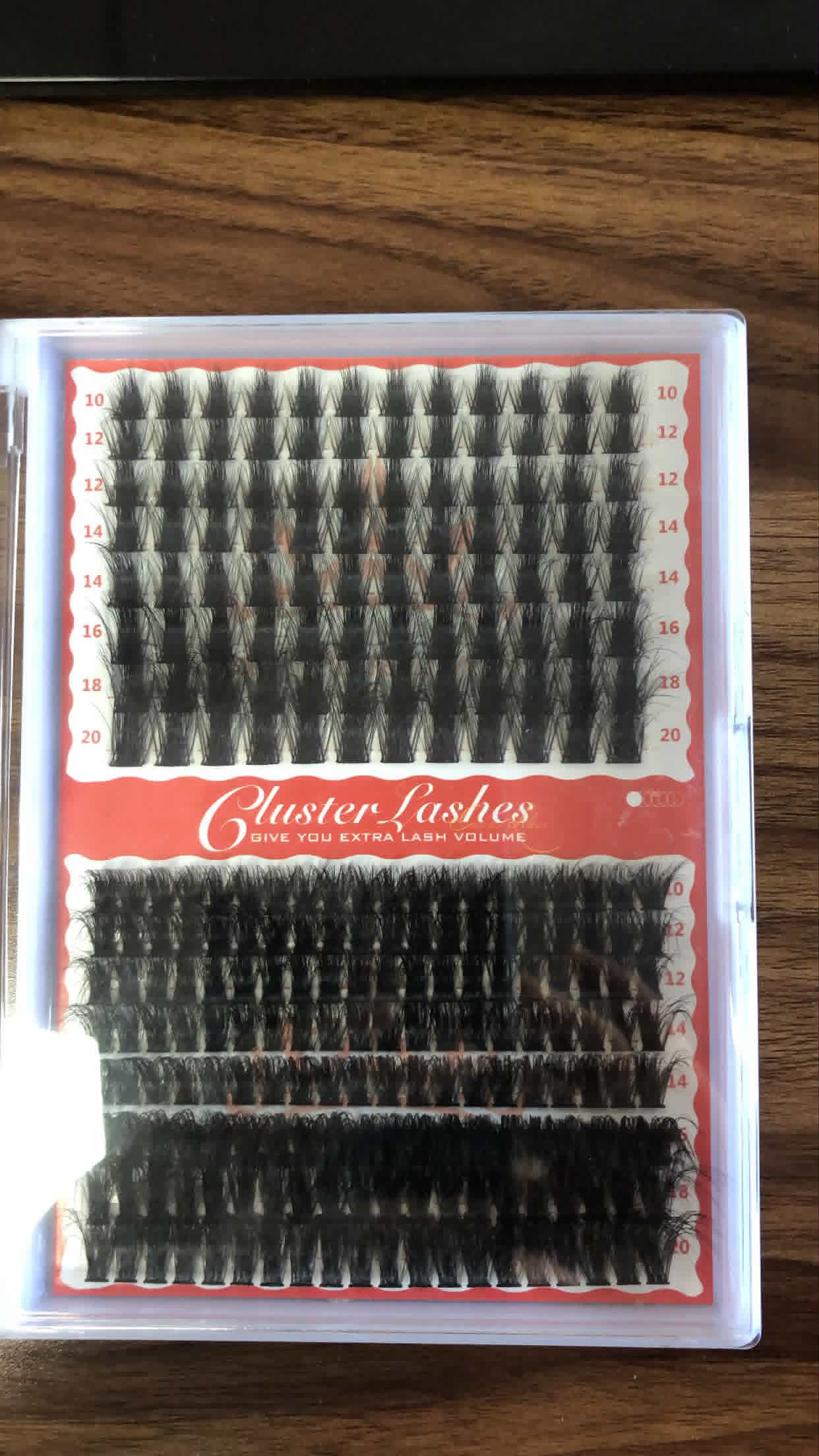 3 packs of lashes