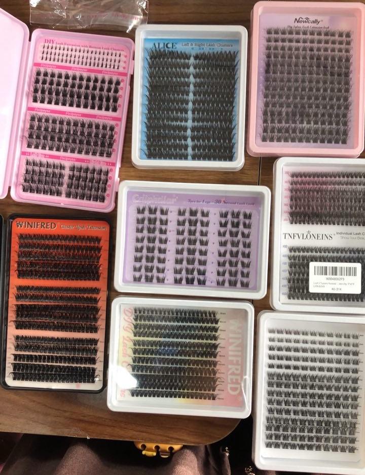 8 packs of lashes