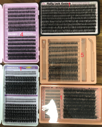 34 packs of lashes