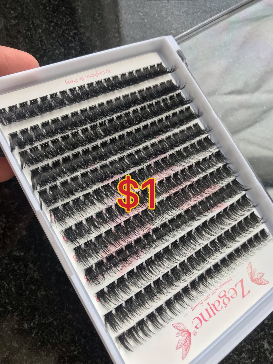 $36.70 for 15 trays lashes