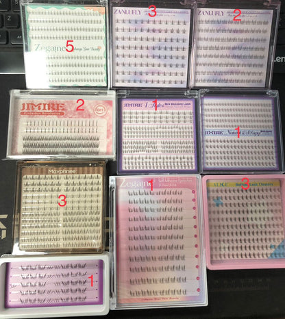 29 packs of lashes