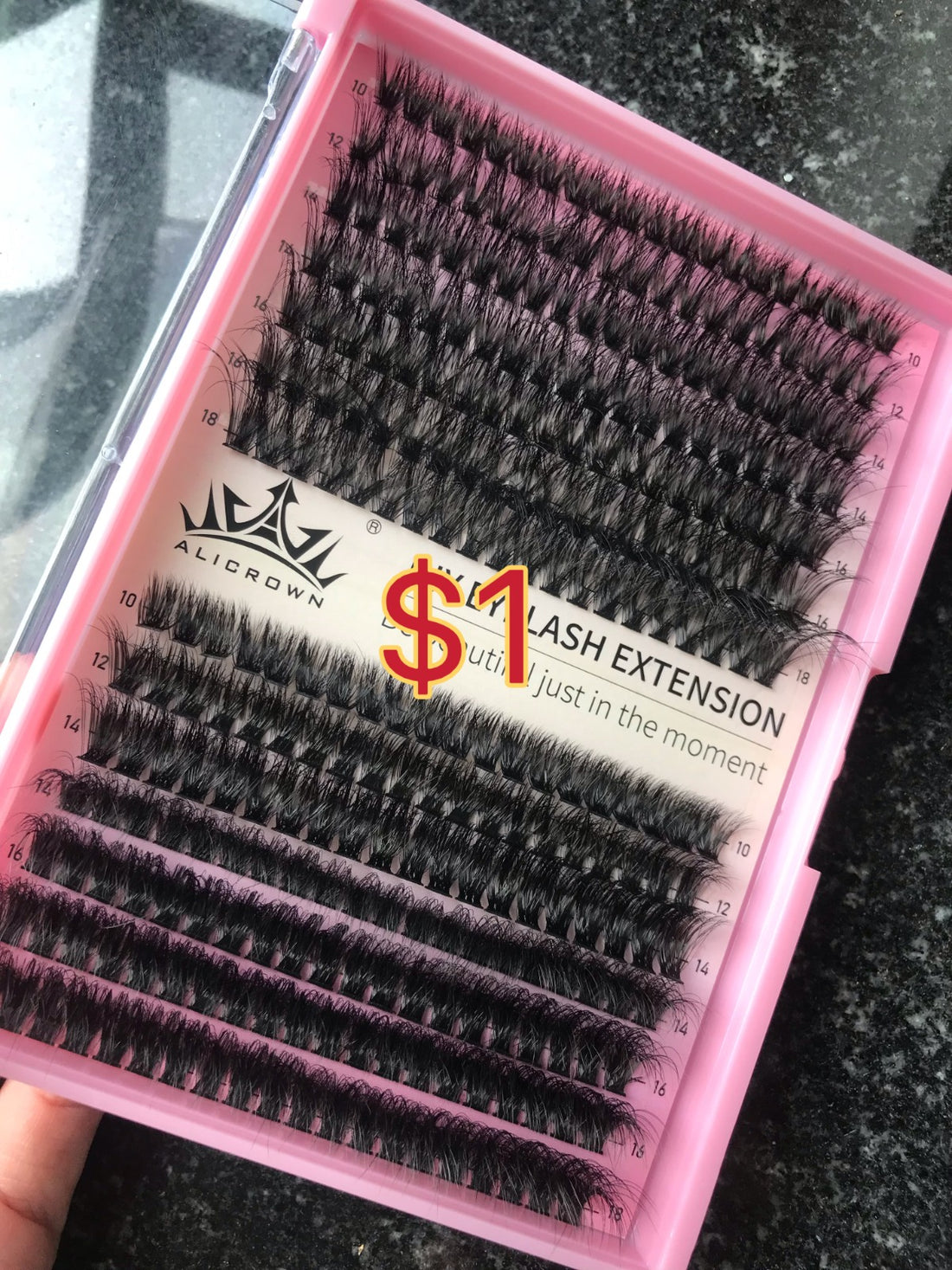 $36.70 for 15 trays lashes