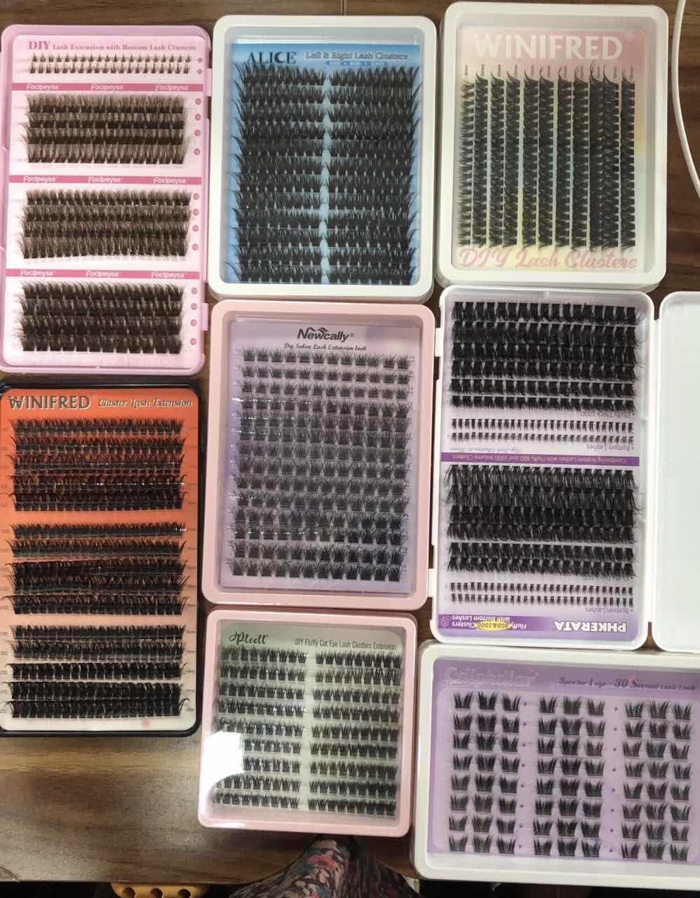 8 packs of lashes