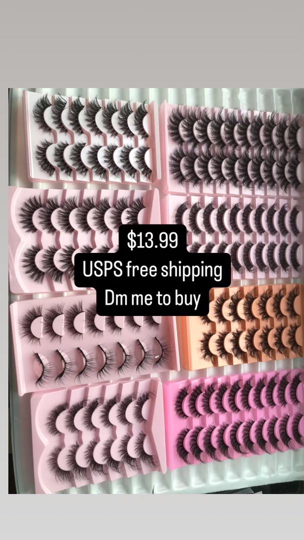 $13.99 for 8 packs lashes