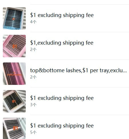 $37.30 for 16 trays lashes