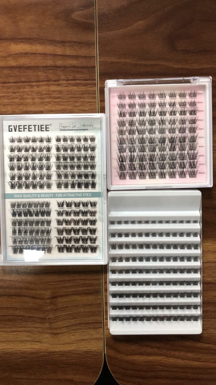 3 packs of lashes