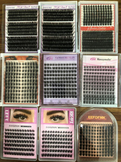 42 packs of lashes + 24 bond &amp; seal