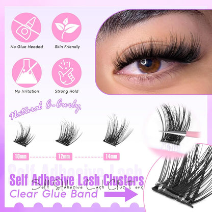 35-49W Zegaine Self Adhesive Eyelashes