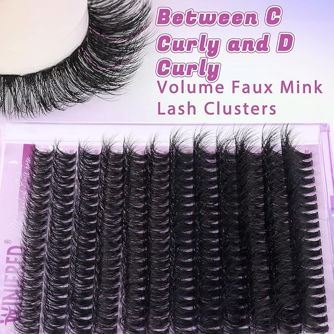 4 packs 17-69D（only lashes）
