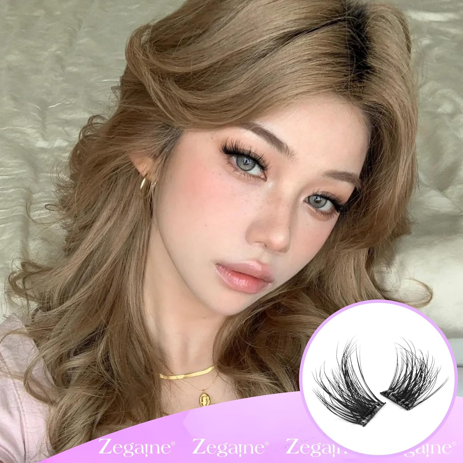 35-49W Zegaine Self Adhesive Eyelashes