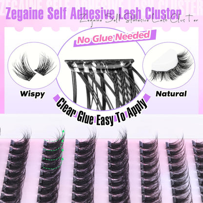 35-49W Zegaine Self Adhesive Eyelashes
