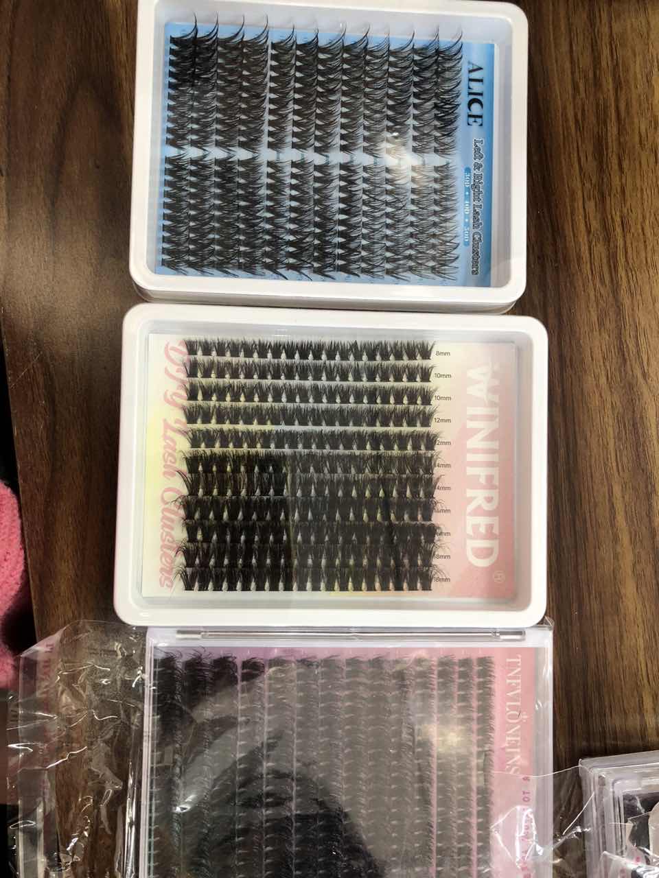 3 packs lashes