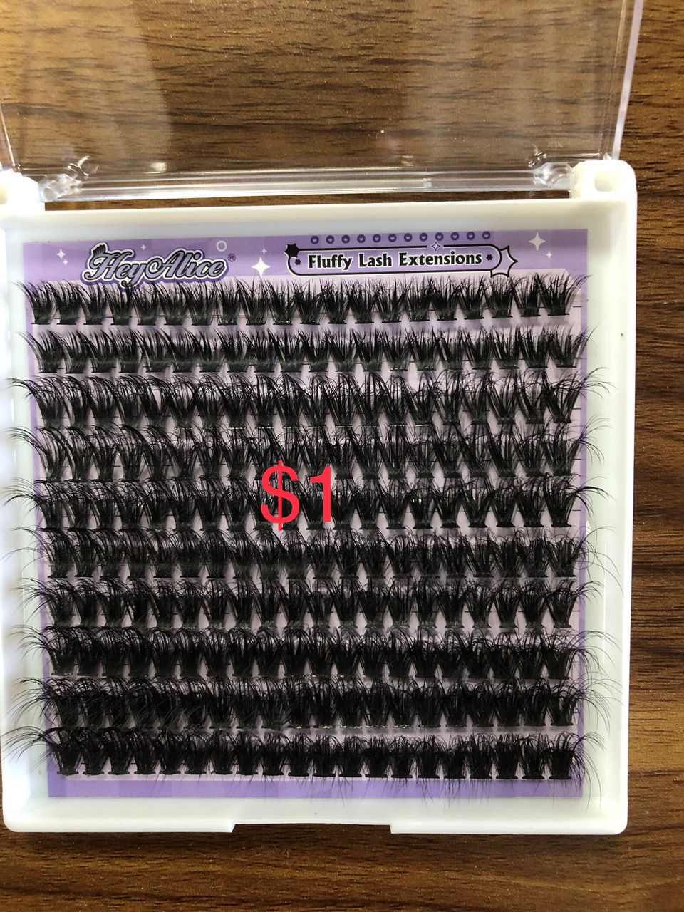 3 packs of lashes