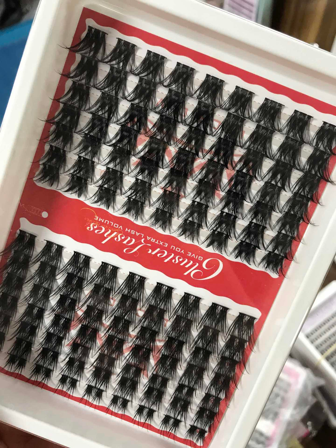$135.1 for lashes and tweezers  and bond&amp;seal