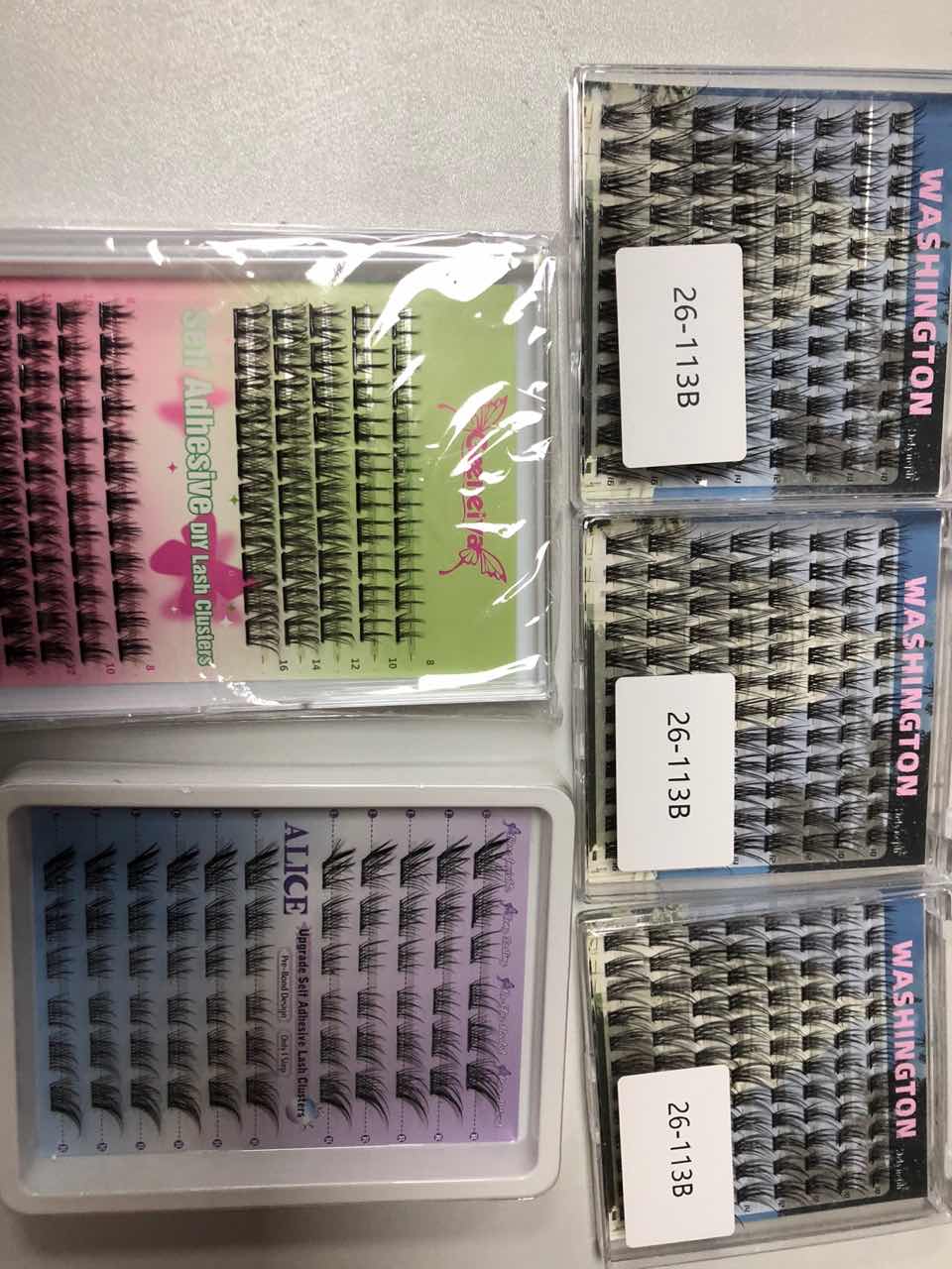 5 packs lashes