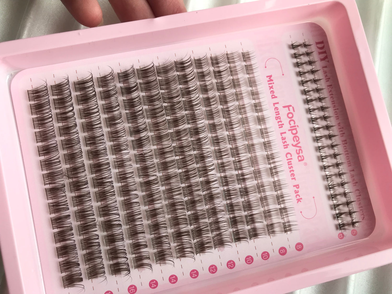 $16.10 for 6 trays lashes