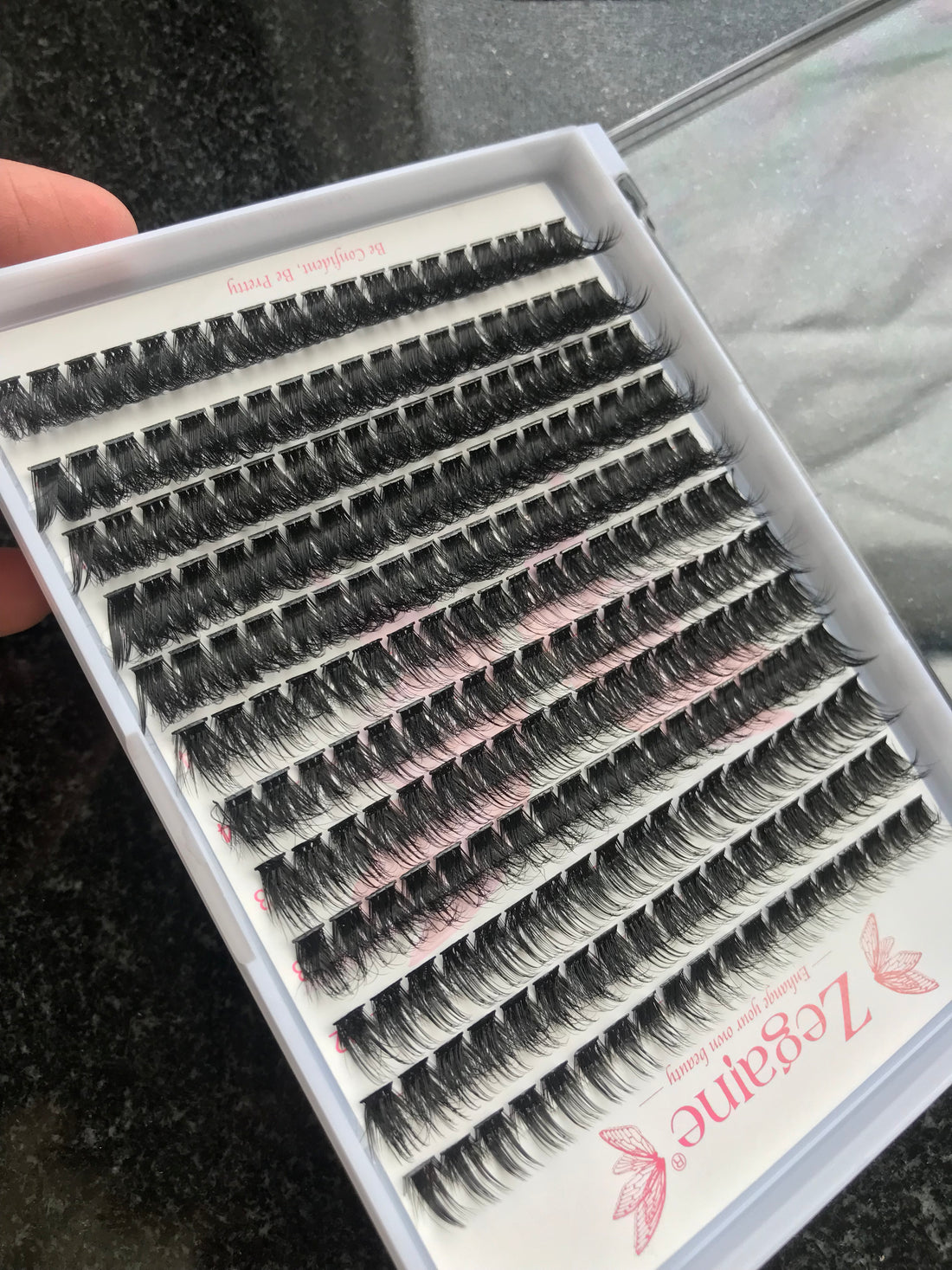 $10.7 for 3 trays lashes