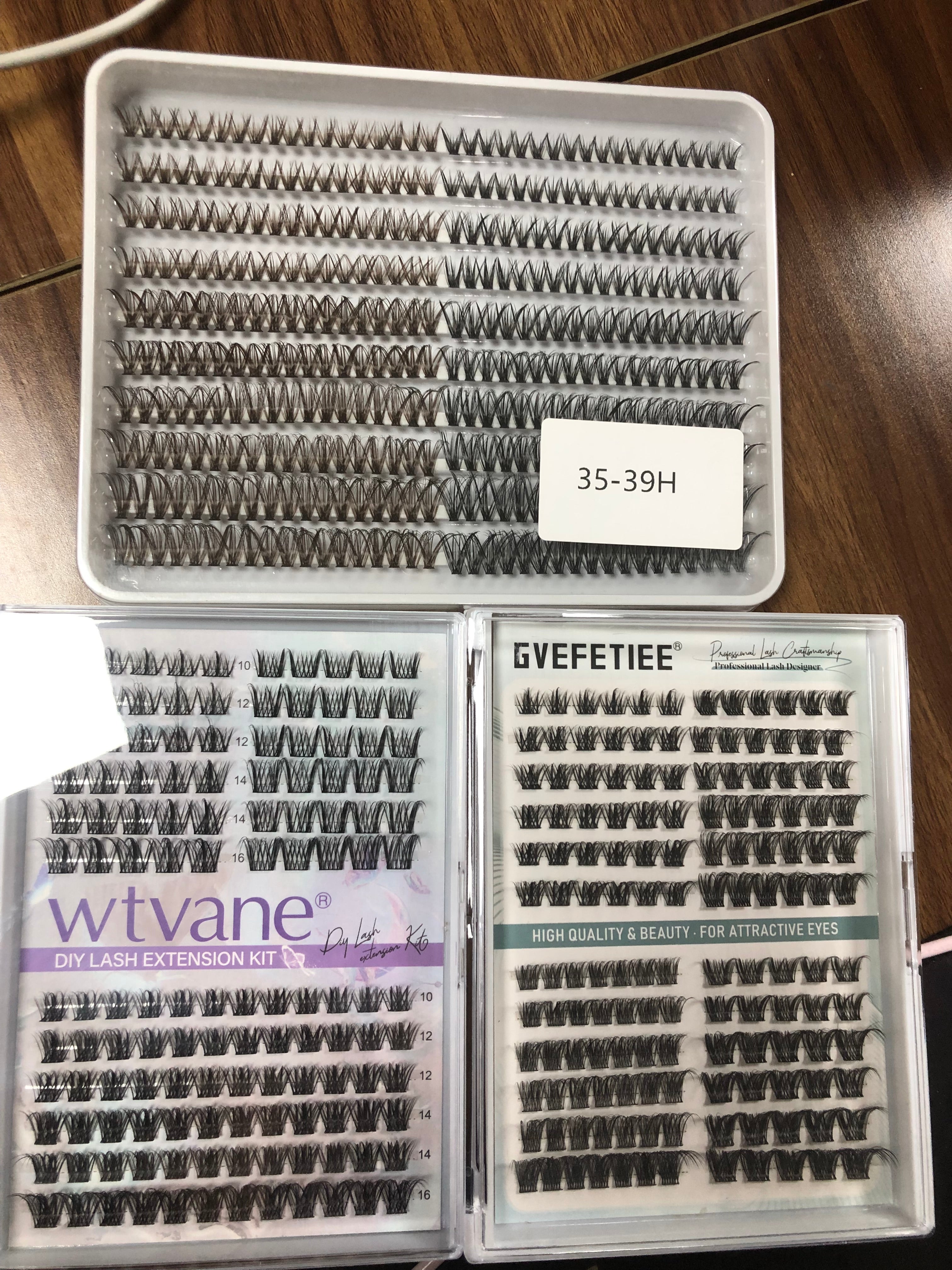 3 packs of lashes