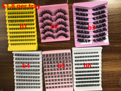 14 packs of lashes