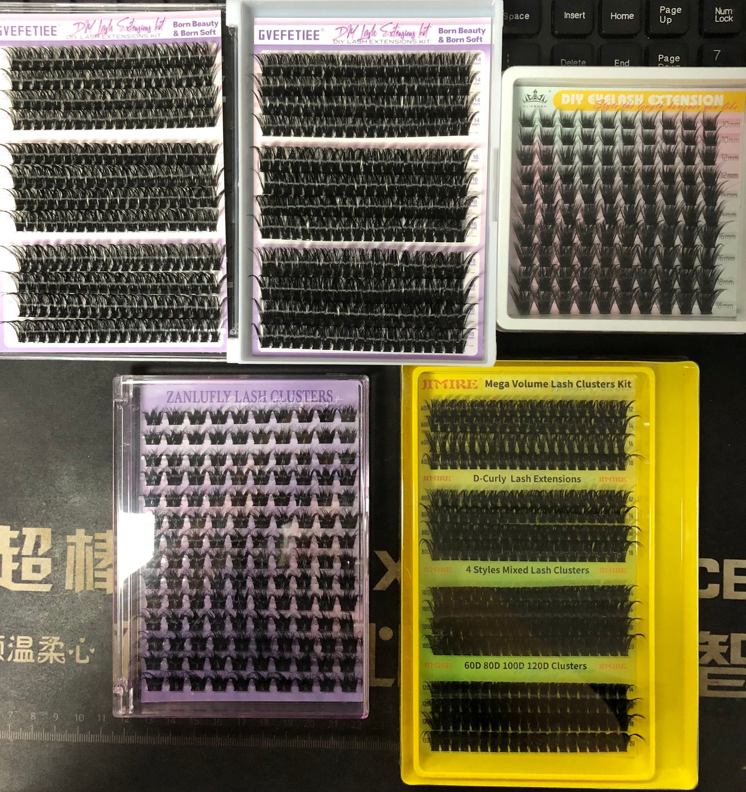 4 packs of lashes