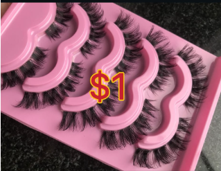 $9.50 for 4trays lashes