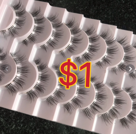 $14.50 for 3 trays lashes