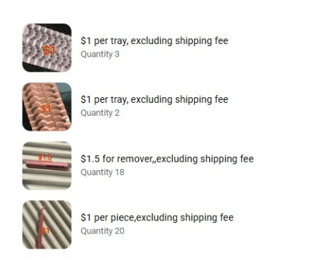 $105.69 for lashes and remover and tweezer