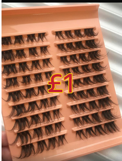 $10.70 for 4 trays lashes