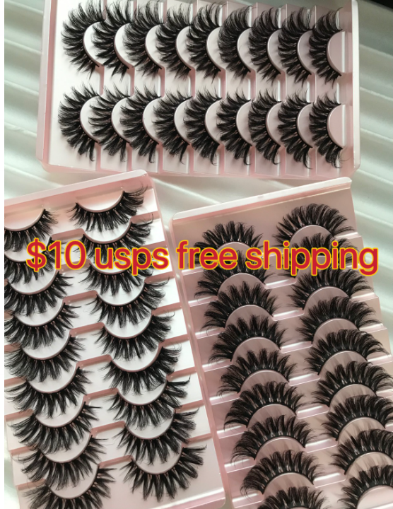 $10  for 3 trays lashes