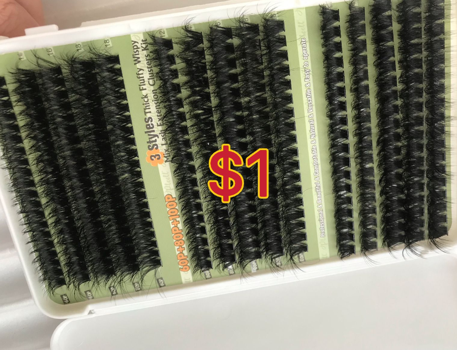 $14.9 for 4 trays lashes