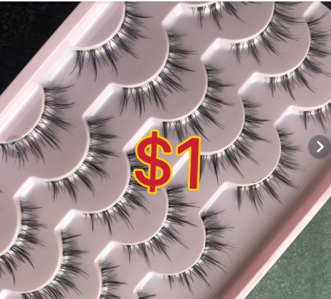 $11.8 for 5 trays lashes