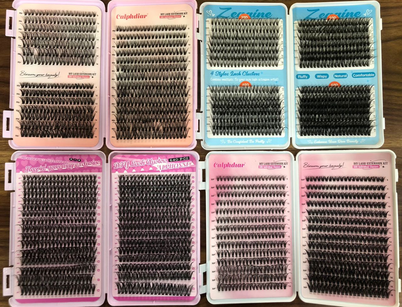 27 packs of lashes + 8 bond &amp; seal