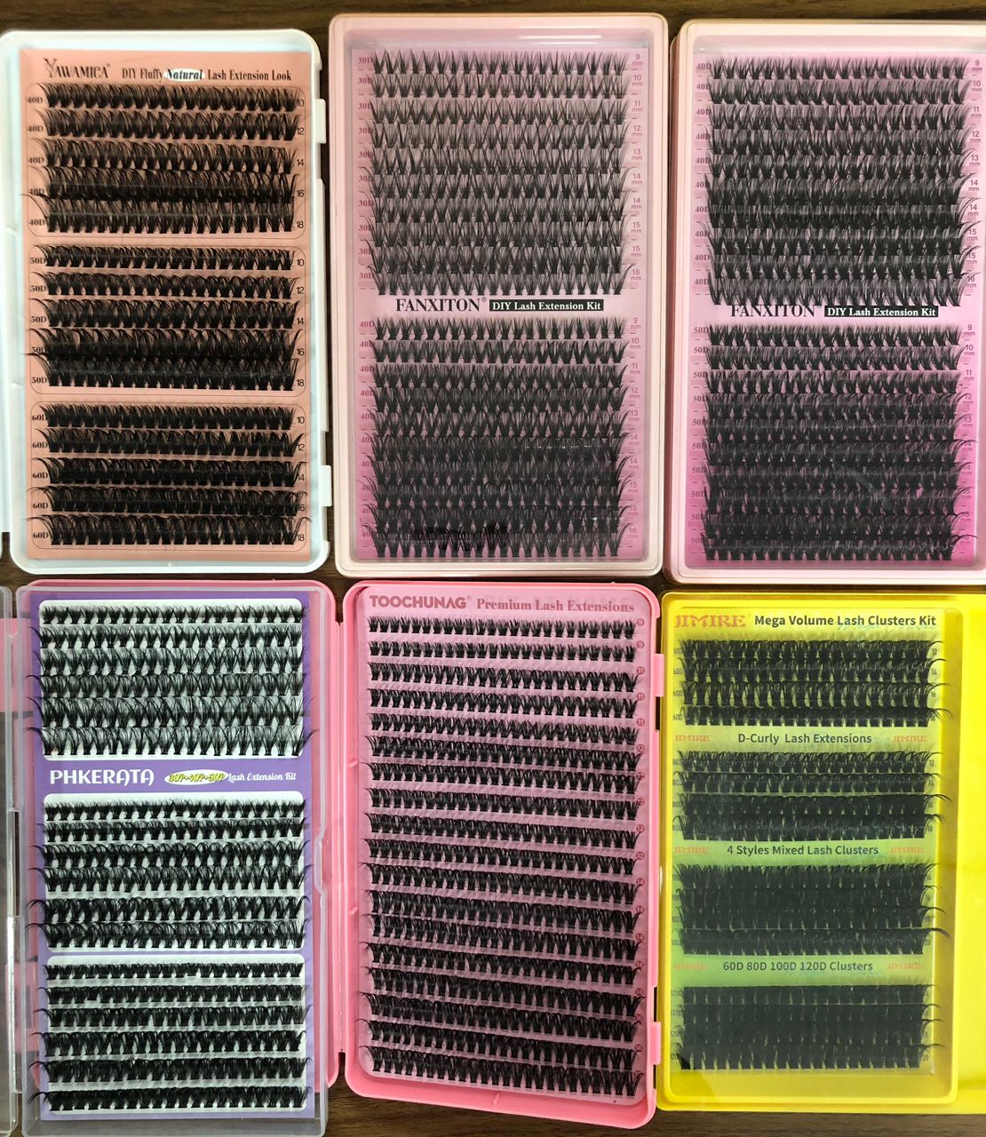 27 packs of lashes + 8 bond &amp; seal