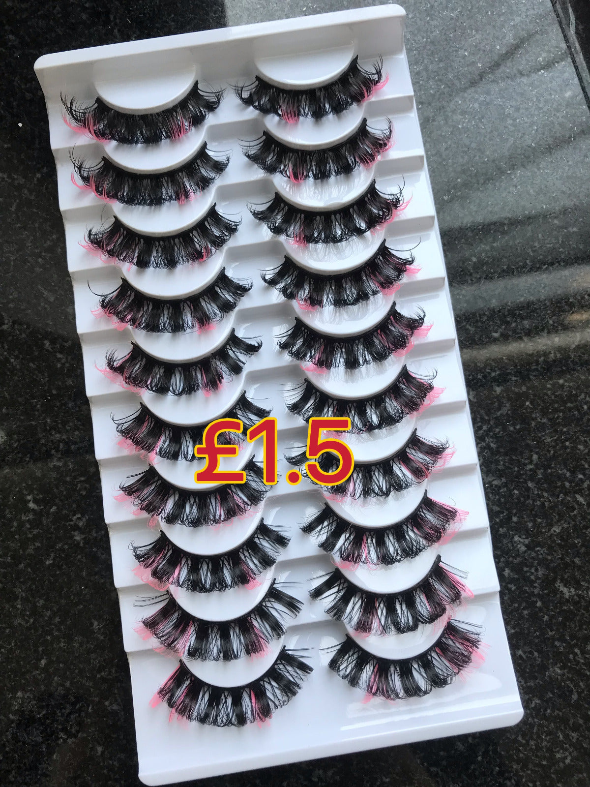 6 packs of lashes