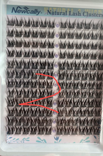 20.96$ for 4 packs lashes