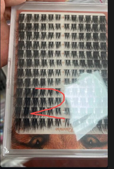 20.96$ for 4 packs lashes